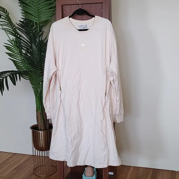 Adidas Long Sleeve Zipper Dress - Picture 6 of 8